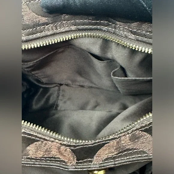 Coach Rare Limited Edition Soho Signature Inlaid Patchwork Hobo shoulder bag GUC - Picture 5 of 15